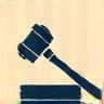 Brokerage deal finalization gavel icon